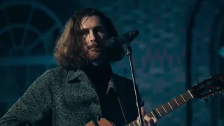 Hozier performing at the exclusive virtual "festival" live from the GPO