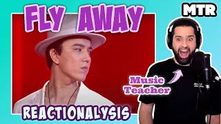 Dimash - Fly Away Reactionalysis (New Wave Reaction) - Music Teacher Analyses Dimash