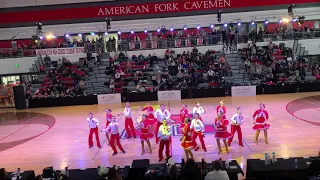 Extreme Ballroom Jr Blue "High School Musical" Latin Formation Medley 2021 Utah DanceSport Challenge