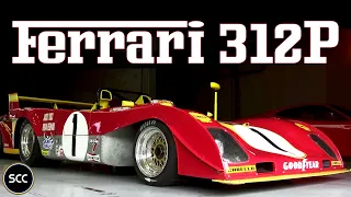 FERRARI 312 PB | 312PB - Jacky Ickx on Spa-Francorchamps - BRUTAL Flat 12 Engine sound! | SCC TV