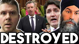 SELLOUT Singh + Trudeau get WRECKED by Conservatives Over Food Bank FAILURE