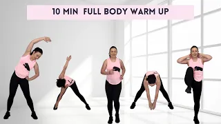 10-Minute Full Body Warm-Up Workout - Training Exercises at Home