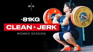 W-81kg C&J | World Weightlifting Championships 2023