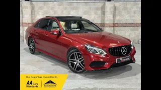 Mercedes E Class 2015 AMG Night Edition Premium