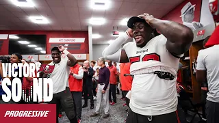 Bucs Postgame Victory Speech Following Win Over Panthers to Clinch Division