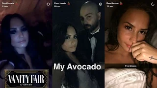 Demi Lovato ► Snapchat Story ◄ 27 February 2017 [Vanity Fair Oscar After Party]