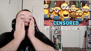 MINIONS | Unnecessary Censorship | W14 | Reaction Video