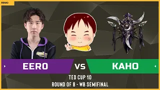 WC3 - TeD Cup 10 - WB Semifinal: [UD] Eer0 vs Kaho [NE] (Ro 8 - Group A)