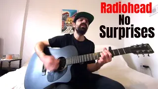 No Surprises - Radiohead [Acoustic Cover by Joel Goguen]