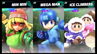 Super Smash Bros Ultimate Amiibo Fights – 11pm Finals Min Min v Mega Man v Ice Climbers