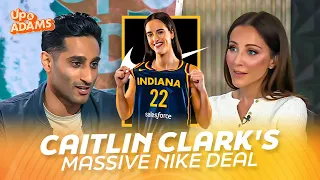 Kay Adams & Shams Charania on Caitlin Clark's "$20 Million +" Nike Deal & WNBA Contract