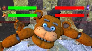 FNAF Movie Counter Jumpscares WITH Healthbars