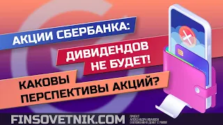 Акции Сбербанка: дивидендов не будет! Каковы перспективы акций?