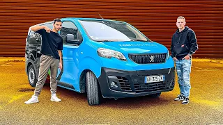 Peugeot expert sur MESURE 👌🏼  MILWAUKEE🔴⚡️