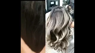 How to do a Blonde Shadow Root on Dark Hair