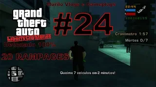 Detonado Gta Liberty City Stories 100% #24 - Todos os 20 Rampages