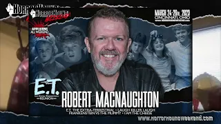 HorrorHound Weekend March 2023 Guest Reveal ... Henry Thomas and Robert MacNaughton