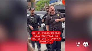 Detroit police lieutenant temporarily reassigned after comments to protester caught on video