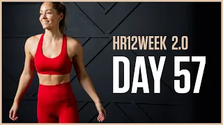 No Equipment Total Body HIIT + Abs // Day 57 HR12WEEK 2.0