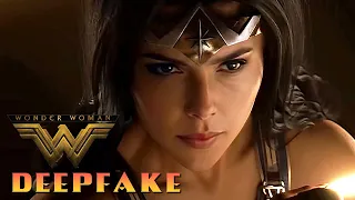 Gal Gadot in the Wonder Woman Game Announcement Teaser [Deepfake]