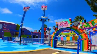 Unikitty's Drop Tower Ride POV & "The Lego Movie World" New Land Tour | Legoland California 2021