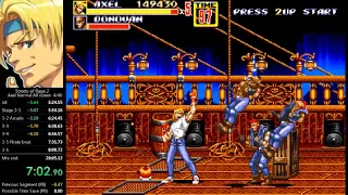 Streets of rage 2 - Axel Normal speedrun in 27:48 (Former WR)