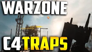 WARZONE C4 TRAPS! - (COD Warzone Battle Royale C4 Traps)