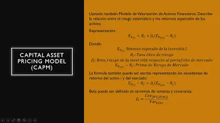 Introducción a Finanzas Cuantitativas en R: Asset Pricing Models I (CAPM y SIM)