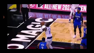 Luka Doncic With No Look Pass To Dorian Finney-Smith
