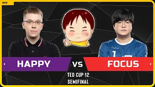 WC3 - TeD Cup 12 - Semifinal: [UD] Happy vs FoCuS [ORC]