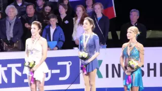 2016-04-02 - Evgenia & Anna singing their national anthem