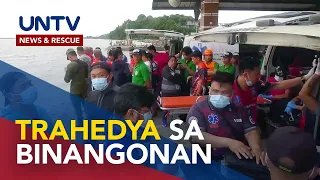 Nasawi sa lumubog na bangka sa Rizal, 27 na; naitalang nakaligtas, nasa 43 na