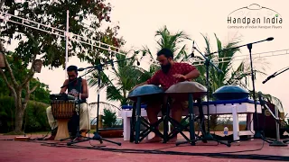 Handpan India || Goa Gathering 2019 ||  Rajiv Hariharan Ft. Nithin