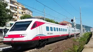ETR460.24 sul FrecciaBianca 8616 da Roma T.ni a Genova P.P. in transito a Lavagna !