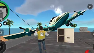 Jet Fighter Plane Crash On Terrace  || Vegas Crime Simulator 2 ||