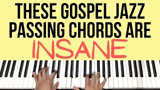 These Gospel Jazz Passing Chords Are INSANE | Piano Tutorial
