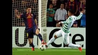 Barcelona vs Celtic 2-1/All Goals Highlights 23-10-2012/Uefa Champions League