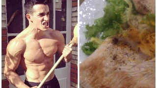 J'AI FAIM !! Tous mes REPAS de la journée en SÈCHE ! Musculation