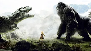 KING KONG will face a HORDE of T-REX to defend his THRONE as KING of SKULL ISLAND - RECAP