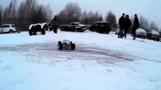 4 Этап Курьяново Rc Championship Russia Moscow 2014 -2015. Track in Kuryanovo