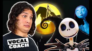 Vocal Coach Reacts to The Nightmare Before Christmas