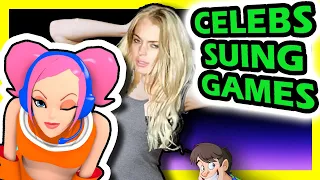 😡 5 Celebs who SUED Game Characters | Fact Hunt | Larry Bundy Jr