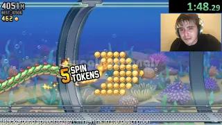 WORLD RECORD Jetpack Joyride Any% Speedrun in 2:05 (meme)