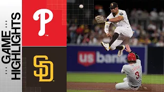 Phillies vs. Padres Game Highlights (9/5/23) | MLB Highlights