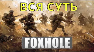 ВСЯ СУТЬ FOXHOLE ЗА 1 МИНУТУ 48 СЕКУНД