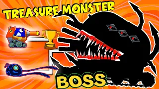 Treasure Monster X: When Treasure Heist Goes Wrong | Taras Boss Tank & More | Tank Cartoons