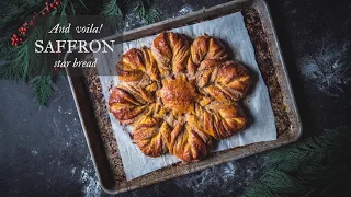 How to Make Saffron Star Bread