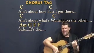 The Climb (Miley Cyrus) Strum Guitar Cover Lesson with Chords/Lyrics - Capo 4th Fret