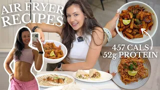 3 Healthy & Easy Air Fryer Recipes *for gaining muscle, losing fat*