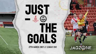 Airdrieonians v Partick Thistle - Just The Goals - 27th March 2021